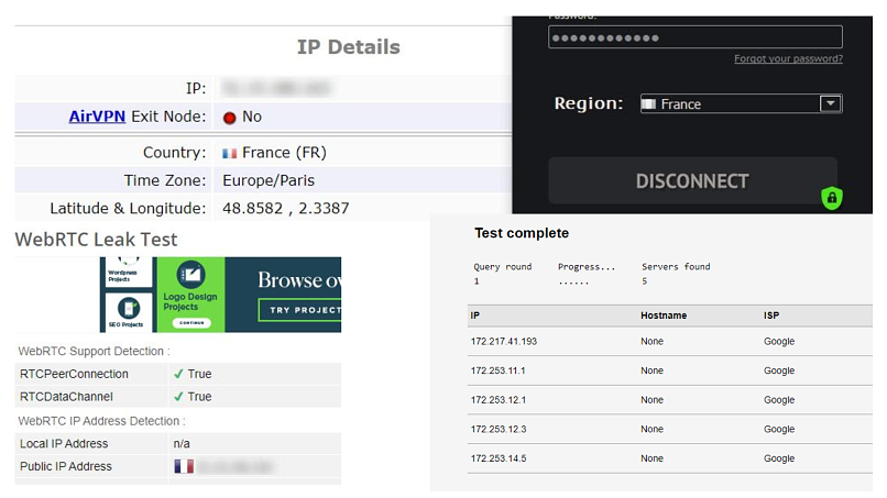 Security — Solid With Zero IP, WebRTC, or DNS Leaks